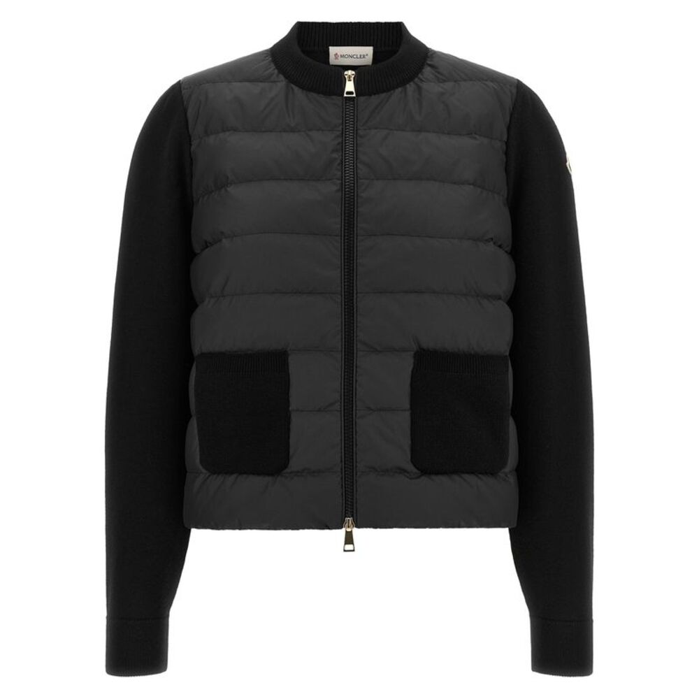 Moncler Black Polyester Women's Cardigan